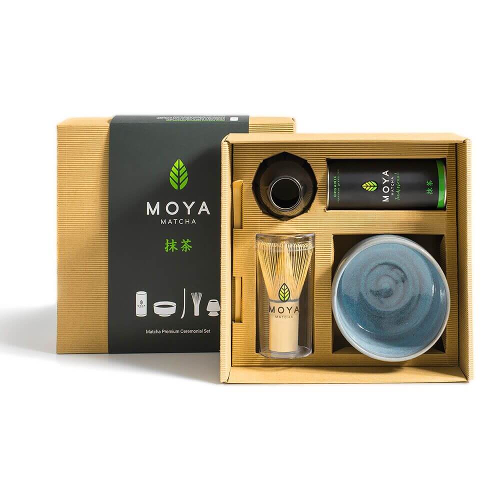 Matcha Set - Traditional-Ceremonial-Set-Umi Matcha Set Ceremonial van Moya Matcha