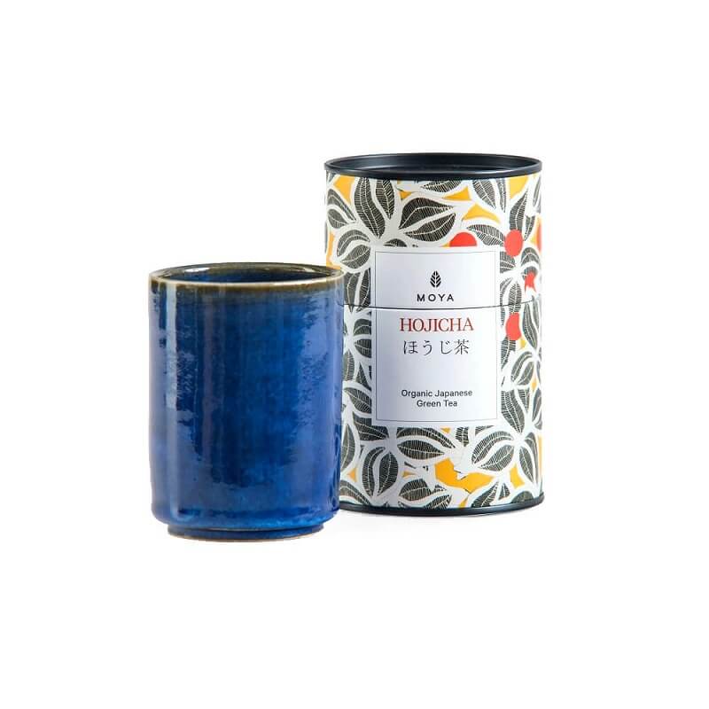 Moya-blatttee-hojicha-organischer-becher-set-kaze