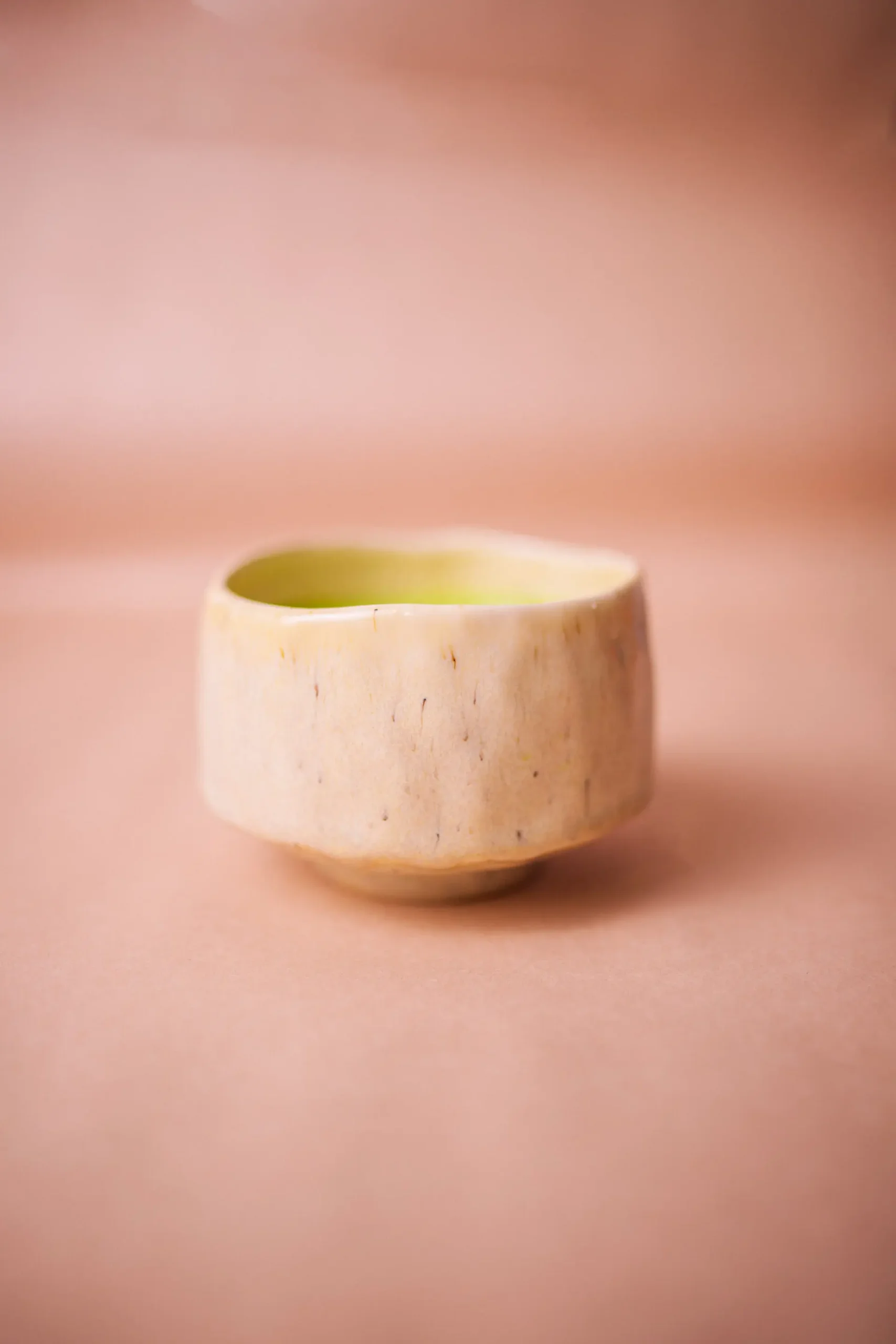 Kom voor matcha chawan Heiwa op tafel