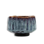 Grijs Blauwe Chawan - Sumomo - Moya Matcha