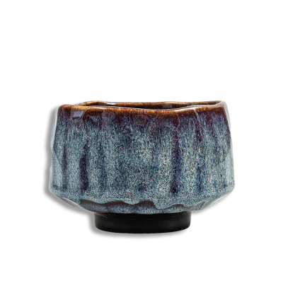 Grijs Blauwe Chawan - Sumomo - Moya Matcha